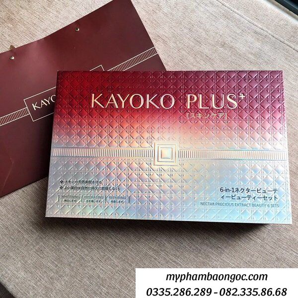 Bộ mỹ phẩm nhật bản kayoko plus đỏ chính hãng